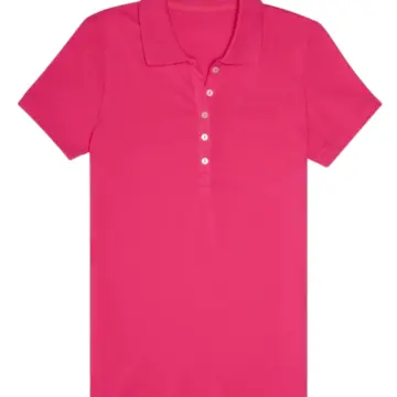 Classic Pink Short Sleeve Polo Shirt
